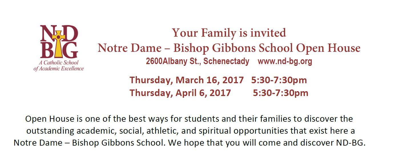 Open House - Thurs, 4/6/17 - 5:30pm - 7:30pm Open House - Thurs, 4/6/17 - 5:30pm - 7:30pm