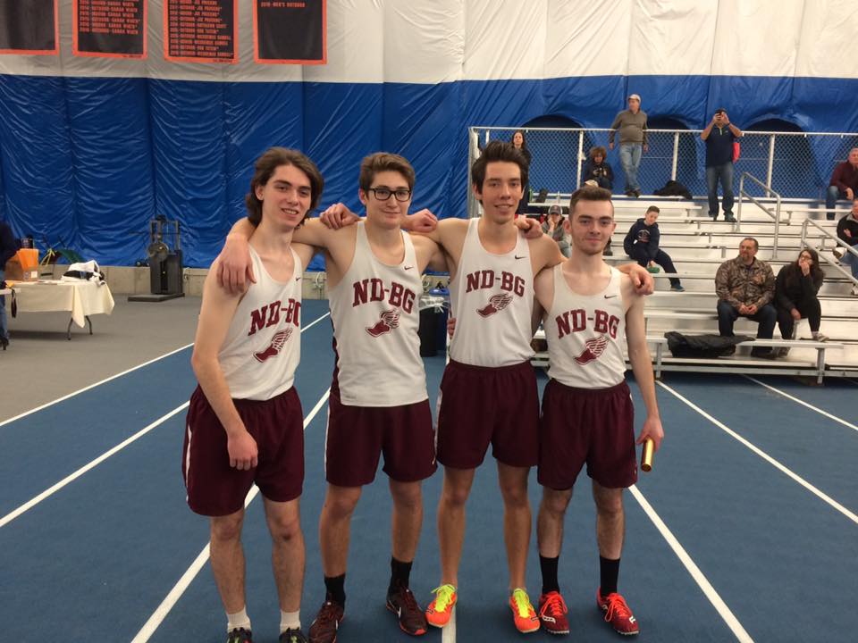 Indoor Track Team Breaks School Record Indoor Track Team Breaks School Record